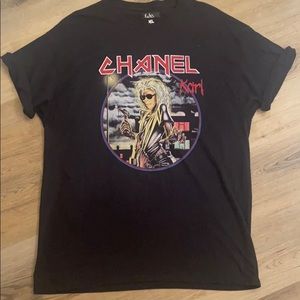 Bleached Goods Iron Lager x Chanel Tee